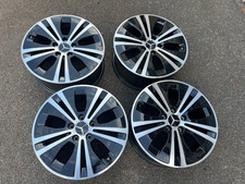 4x Alufelgen 17 Zoll Original Mercedes E-Klasse W213 S213  2134015100 Nabenkappe