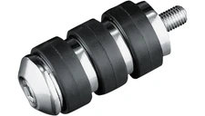 Kuryakyn Chrome Standard Length ISO Rubber Shift Peg for Harley Metric