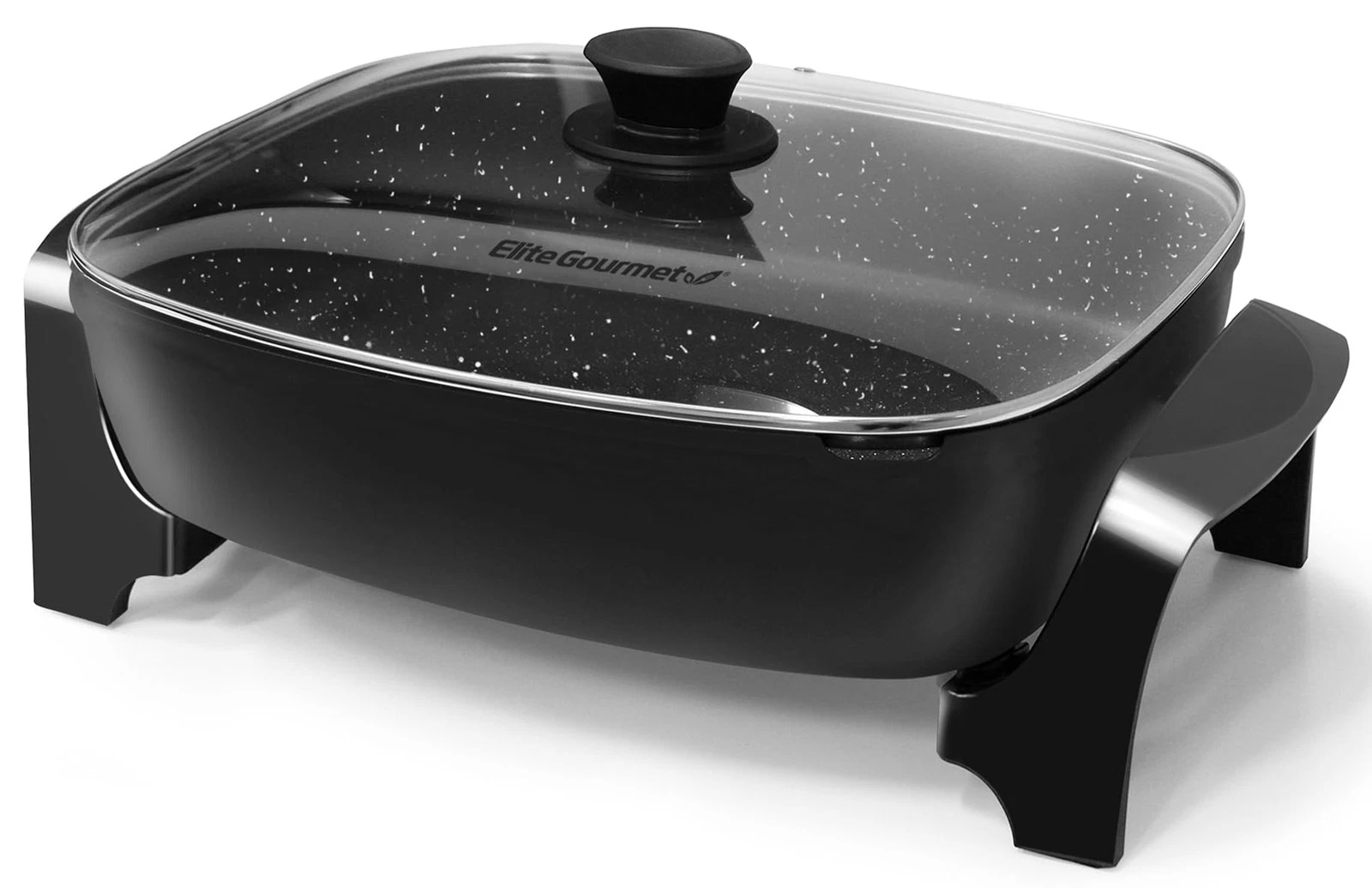 Elite Gourmet EG-6203# Extra Deep 16"x13" (10.5 Qt.) Non-Stick Electric Skillet
