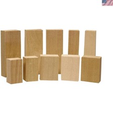 10-Piece Whittling Carving Kit   Lightweight Basswood for Effortless Crafting