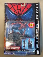 2002 ToyBiz Marvel Spider-Man Movie Super Poseable Action Figure New in Box!