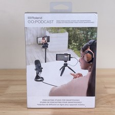 NEW Roland GO:PODCAST Video Podcasting Studio Smartphones Livestreaming System