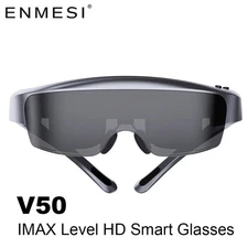ENMESI V50 Smart Glasses AR Glasses 400 inch HD Giant Screen 3000Nits 50°FOV 79g