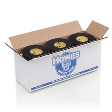 Howies Hockey 1.5in Black Cloth Stick Tape Bulk 9 Pack Strong Grip Long Lasting