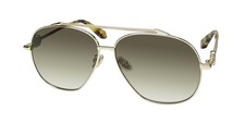 NEW ROBERTO CAVALLI SRC008V SUNGLASSES FULL-RIM ITALY METAL  PLASTIC GOLD 300Y