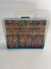 Crayola Crayon Lot In Storage Caddy Assorted Colors