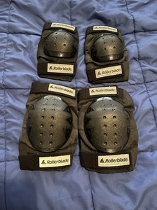 Rollerblade Skating Gear Protective Knee and Elbow Pads Set