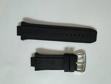 Men's  Swiss Legend Throttle SL-30025 Silicone/Rubber Blue band strap