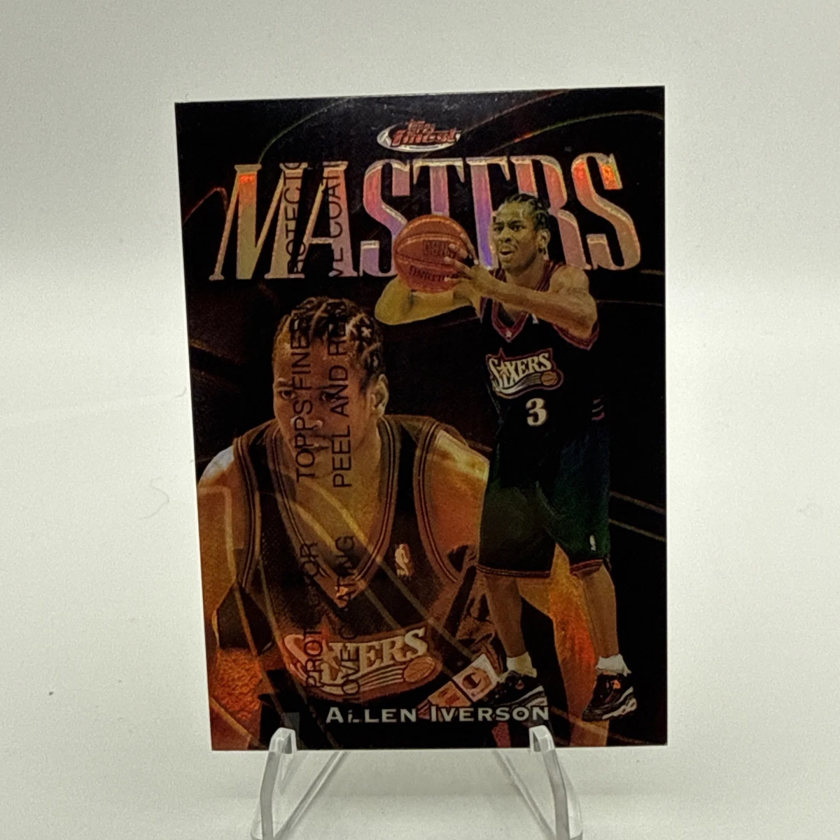 Topps Allen Iverson Basketball ungraded Sports Trading Cards