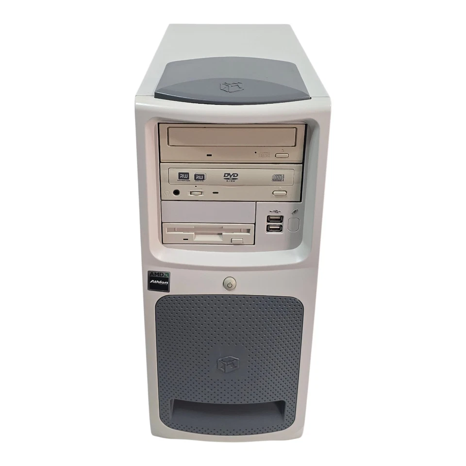 ️ Gateway retro PC AMD Athlon 1200MHz Vintage Torre ️ Difettoso/Bricolage - Imagen 4 de 4