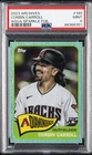2023 TOPPS ARCHIVES AQUA SPARKLE FOIL #180 CORBIN CARROLL ROOKIE RC 60/75 PSA 9