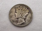 1927 D U.S. Mercury Head Silver Dime KW-2