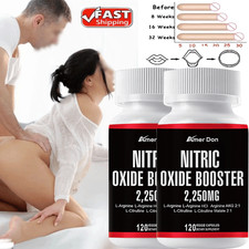 Nitric Oxide Natural Booster Supplement - L-Arginine, L-Citrulline 2250mg - 240x