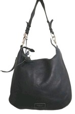 Radley Pudding Lane Soft Navy Leather Medium Shoulder Hobo Women's Handbags