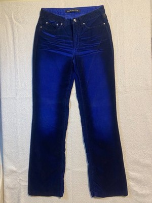 Versace Jeans Couture Damen Vintage Hose Electric Blue IT 44 EU 40