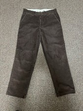 Dickies Corduroy Pants Brown Regular Fit 36x32