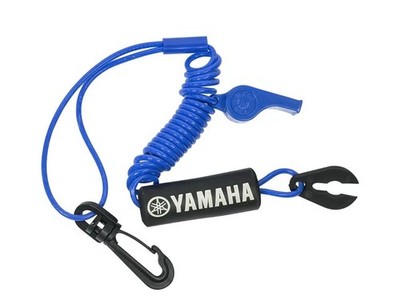 Yamaha Boat Lanyard With Whistle Blue MAR-SPTLN-YD-BL