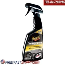 Supreme Shine Protectant Interior Cleaner Non-Greasy UV Protection Spray 16oz US