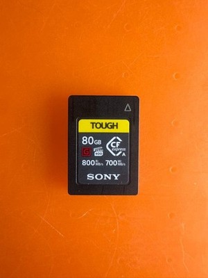 Sony CEA-G80T 80GB CFexpress Type A Memory Card TOUGH Used Tested from Japan