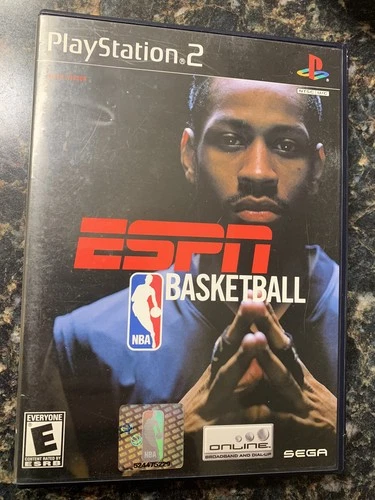 PlayStation 2 NBA Basketball (Allen Iverson Cover) w/ Manual