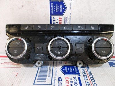    2014 VW CC TEMPERATURE AC HEAT AIR CLIMATE CONTROL UNIT SWITCH DEFROSTER