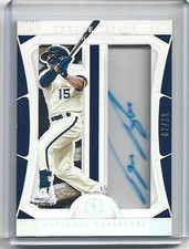 Tyrone Taylor 2022 Panini National Treasures Holo Silver Auto 7/10  #JGS-TT METS