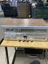 Vintage 1970  s JCPenny Stereo Am Fm Cassette Recorder 8 Track Player As Is Read