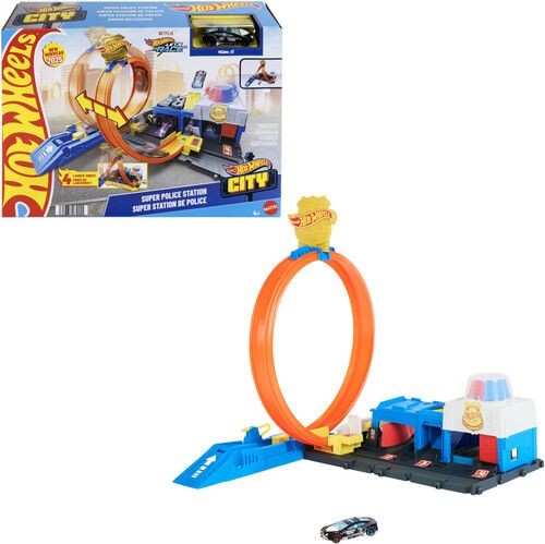 Hot-Wheels Pista Di Veicoli Giocattolo Hot Wheels City Jbm71 Multicolore - Immagine 2