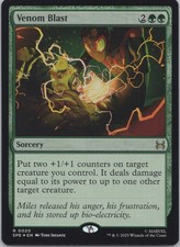MTG - FOIL Venom Blast - Marvel's Spider-Man: Eternal-Legal (SPE) -g620