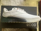 ECCO S-Three Mens EU 44 US 10-10.5 M Golf Shoes White New!