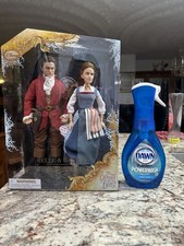 Disney Store Belle & Gaston Film Collection Doll Playset Beauty and the Beast