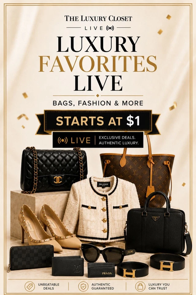 Chanel, Louis Vuitton & More | Live Luxury Bag Deals