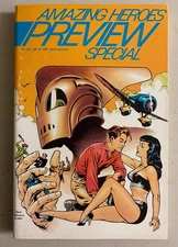 Amazing Heroes Preview Special #145 Fantagraphics (6.0 FN) Dave Stevens (1988)