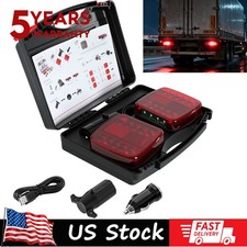 Wireless Tail Led Trailer Tow Lights Kit Magnetic Running For Boat Rv Trucks Wireless Tail Led Trailer Tow Lights Kit Magnetic Running For Boat Rv Trucks