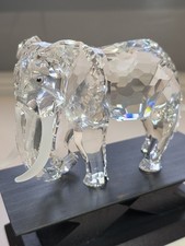 Swarovski Crystal Elephant–Annual Ed. 1993 Inspiration Africa Box,Cert & Stand