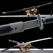 145cm Handmade Cold Plum Miao Dao Chinese KUNGFU Sword Broadsword 1095 Steel 