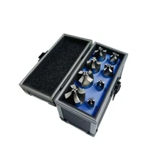 Corner Rounding End Mill Set Shank Milling Cutter 8 PC HSS 4 Flute 1/16-3/8''