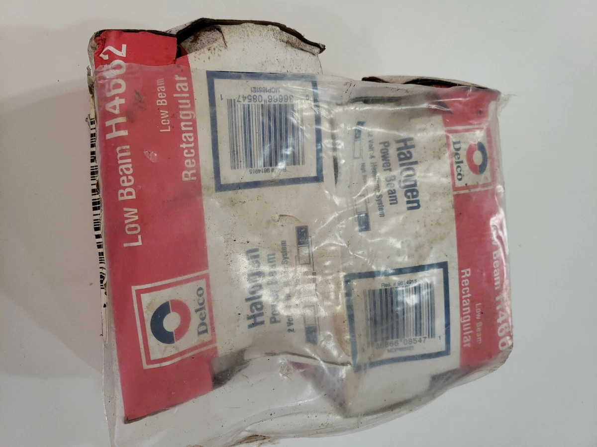 Delco H4662 OEM 16502327 Low Beam Delco 2 Headlights | eBay