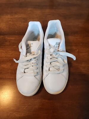 Nike Court Tradition BRS 315161-011 Women’s White Tennis Sneakers Size 