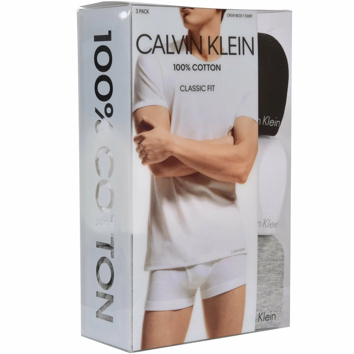 Calvin klein hotsell 3 pack shirt