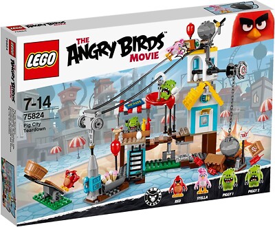 LEGO Angry Birds 75824 Pig City Teardown Angry Birds NEU OVP