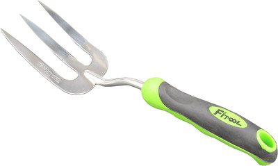 Stainless Steel Garden Fork/Weeder 3T 12-Inch - Super Strong Premium Garden Hand