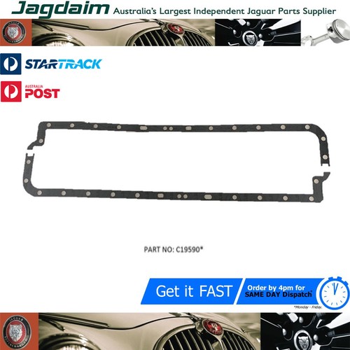 New Jaguar 8487 XJ6 XJ Engine Oil Pan Sump Gasket C19590 Brand New