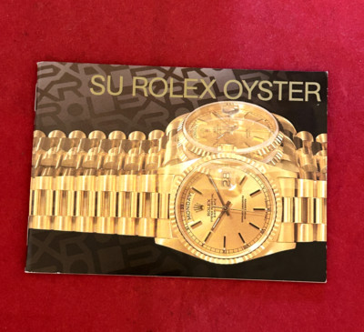 Original YOUR ROLEX OYSTER  Booklet  579.54 SP- 15 -1.2000 ( 108)