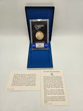 🌟1880 8/7-CC $1 GSA Morgan Silver Dollar NGC MS65 Box & COA Top 100 VAM-6