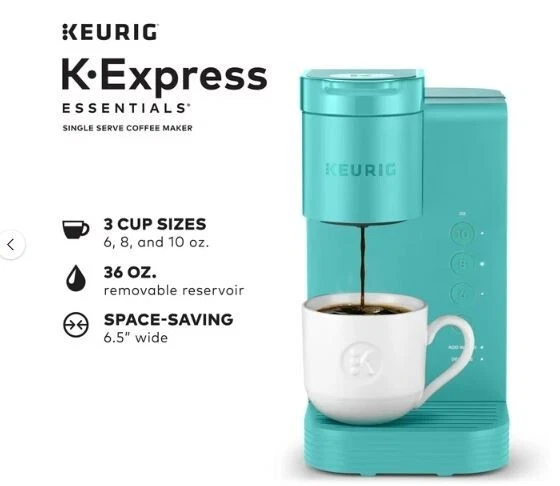 Keurig K Express Essentials Single Serve K Cup Pod Coffee Maker