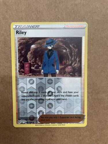 Pokemon Cards Riley Pokémon Trainer Card Riley 166/196 Reverse Holo Lost Origin M/NM | eBay