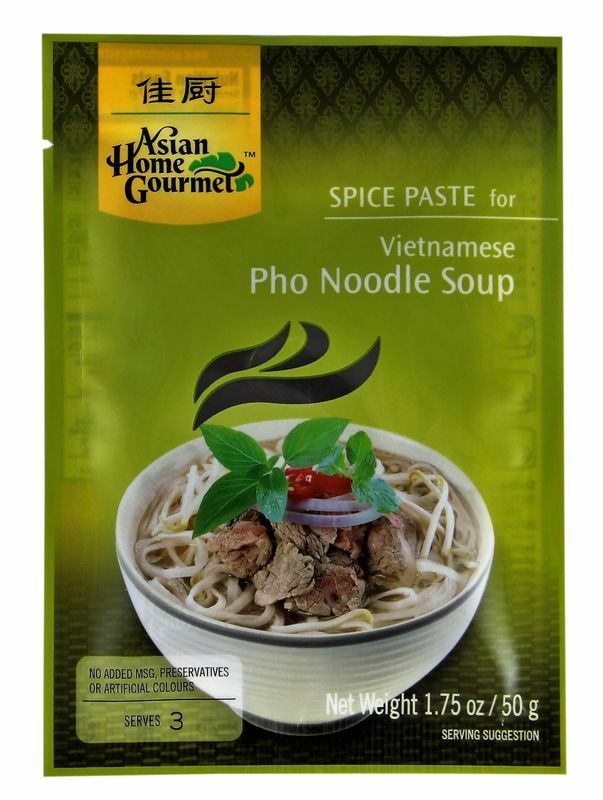 [ 50g ] AHG Würzpaste vietnamesische Rindfleisch-Nudelsuppe Pho Bo