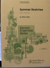 Woodwind Quartet Summer Sketches by Alfred Castle New Unplayed