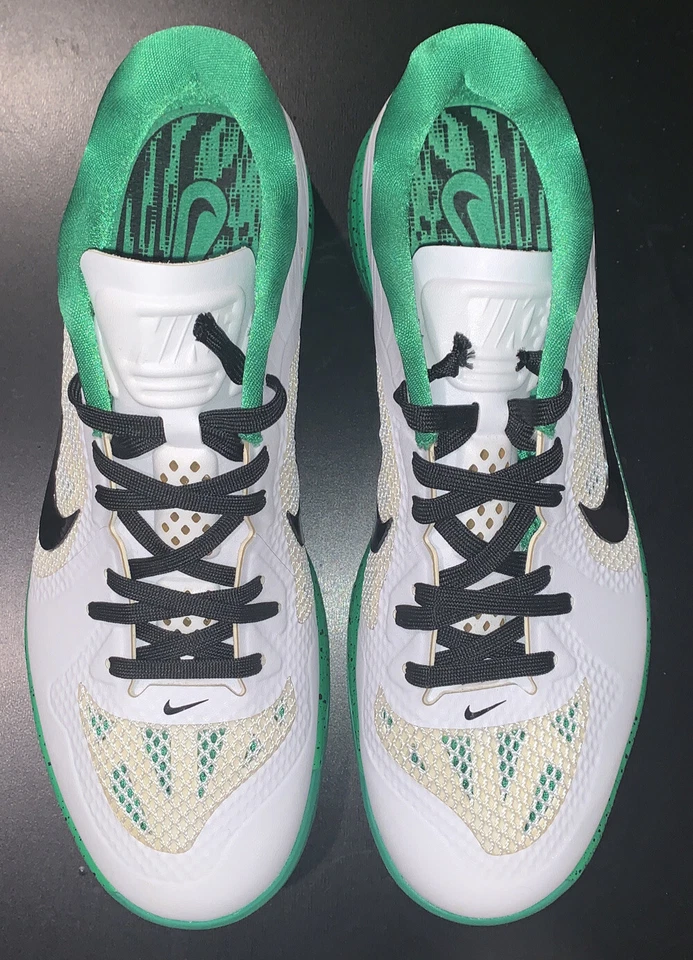 Nike Lunar Hypergamer Low, white/Gore Green size 9 - Image 4 of 4